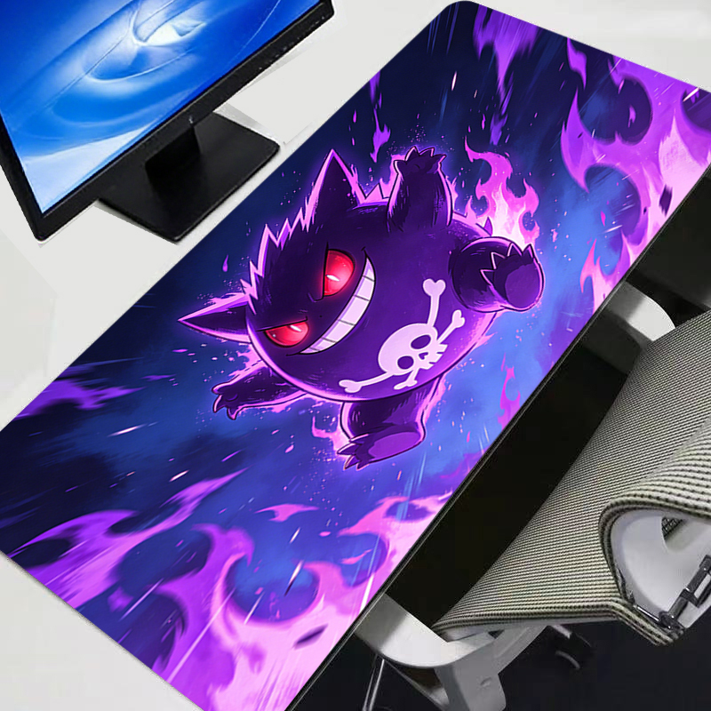 Gaming Accessories Table - Mouse Pad Gengar Pokemon Pikachu Anime
