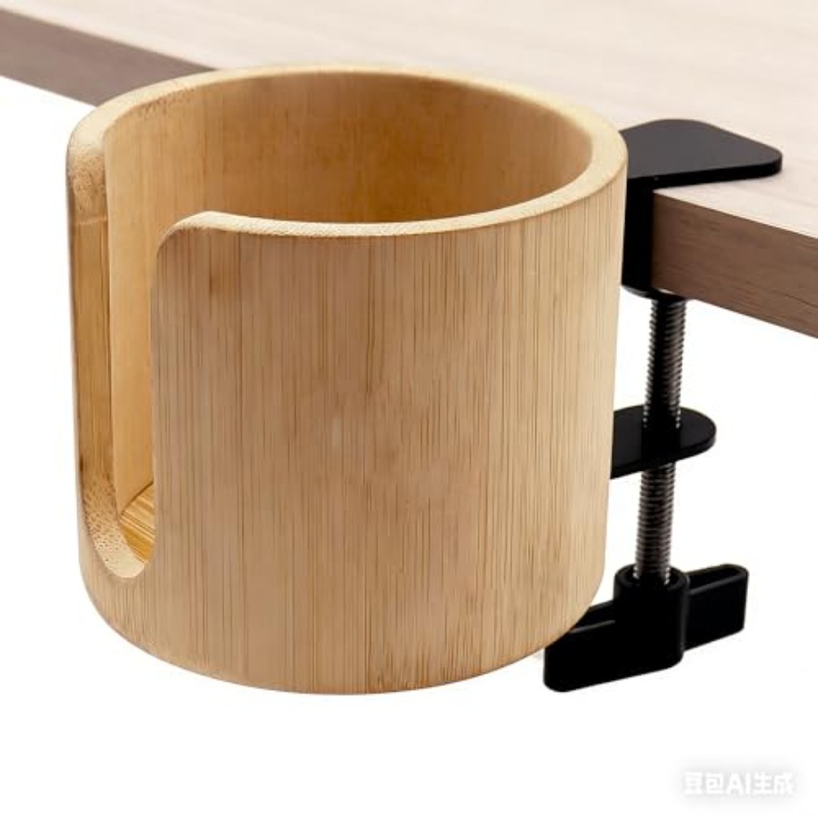 Gaming Accessories Table - Desk Cup Holder Clamp, Anti-Spill Table