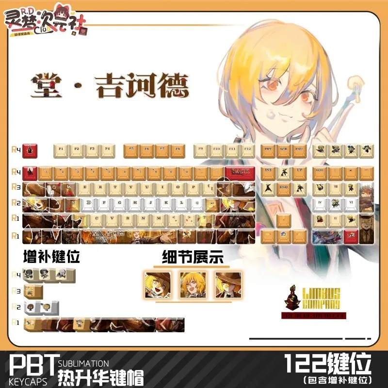 Theme Game Mechanical Keyboard – Gaming Accessories Anime recenzja i cena