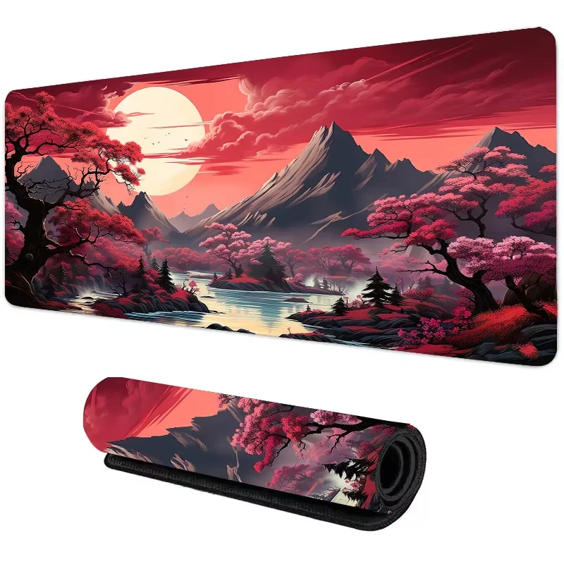 Sunset Mountain View Silicone  – Gaming Accessories Table recenzja i cena
