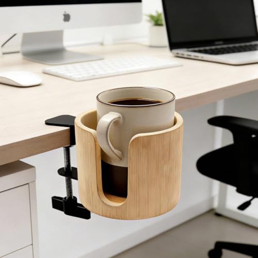 Desk Cup Holder Clamp, Anti-Sp – Gaming Accessories Table recenzja i cena