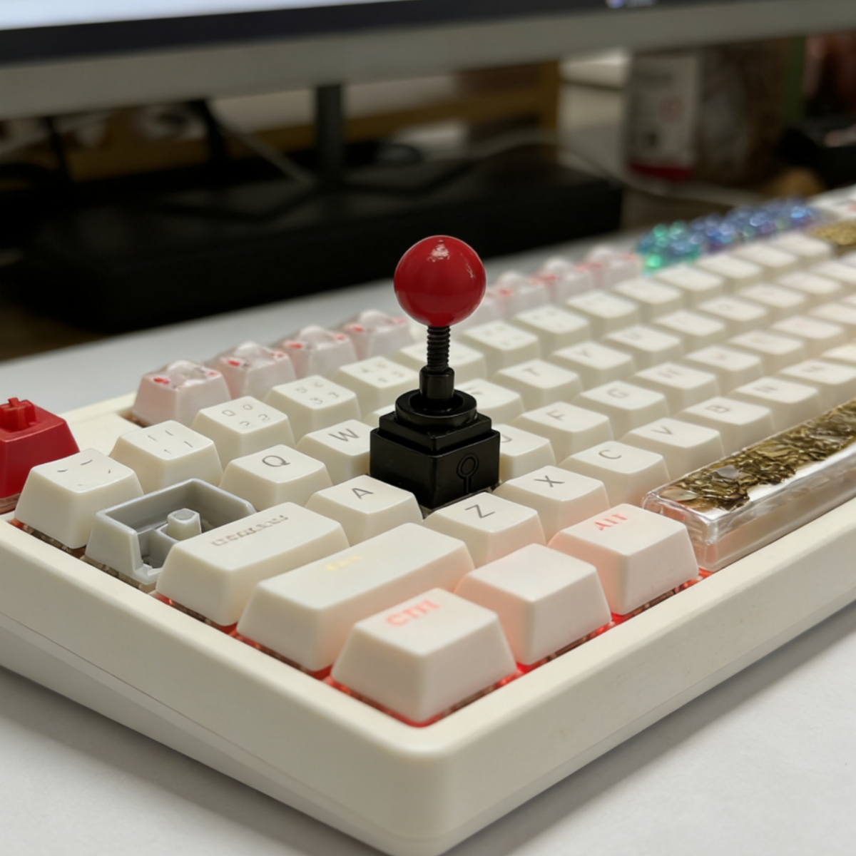 NEW Artisan Keycaps Game Rocke – Gaming Accessories Retro recenzja i cena