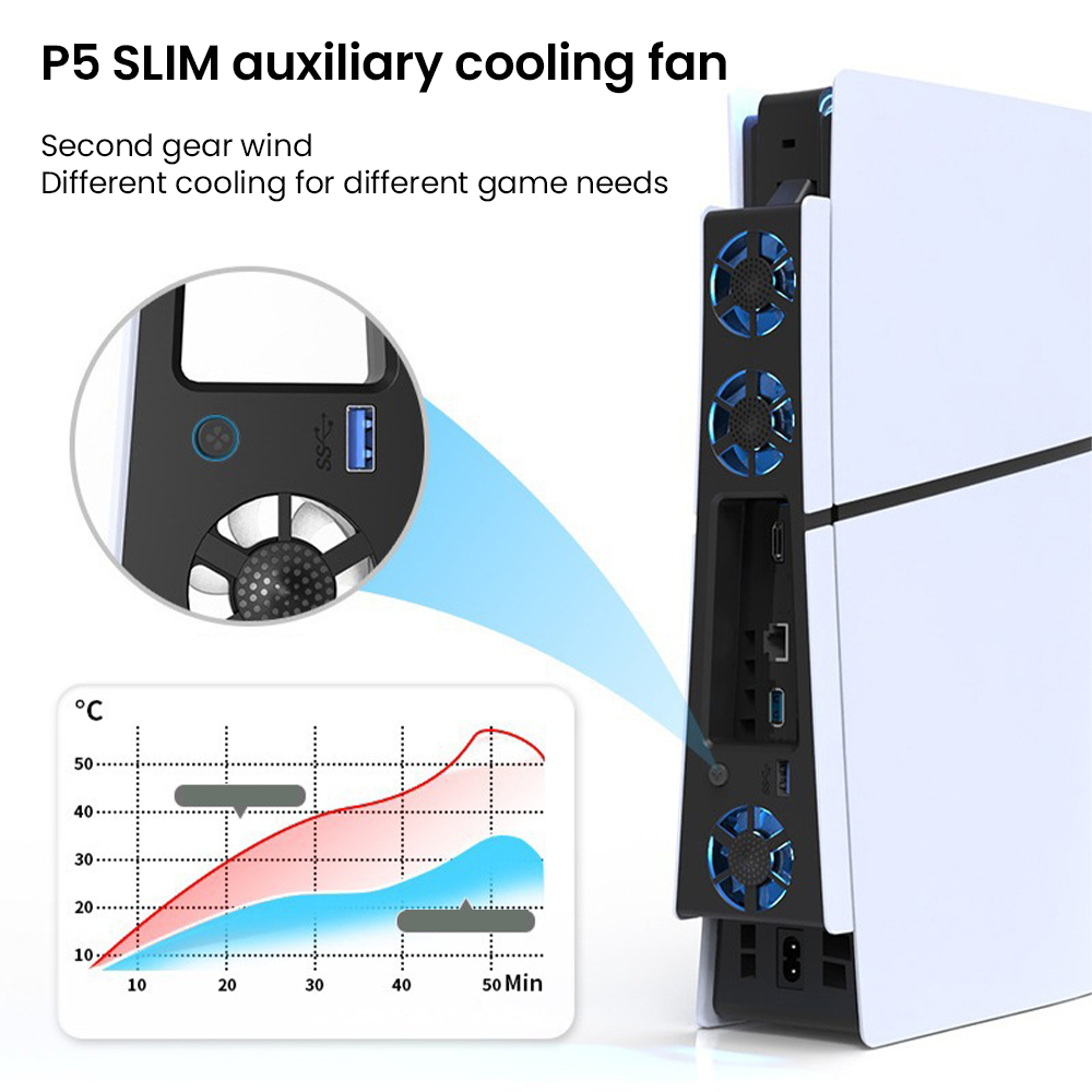 Gaming Cooler Fan Efficient Co – Gaming Accessories Playstation recenzja i cena