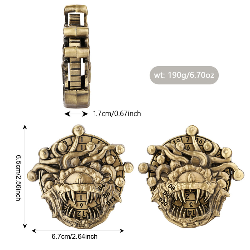 Retro Beholder Shape Metal Dic – Gaming Accessories Retro recenzja i cena