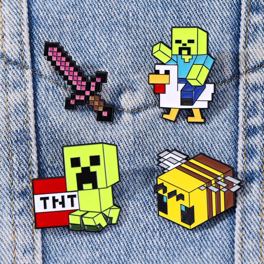 4pcs Cute Baby Zombie Chicken  – Gaming Accessories Anime recenzja i cena