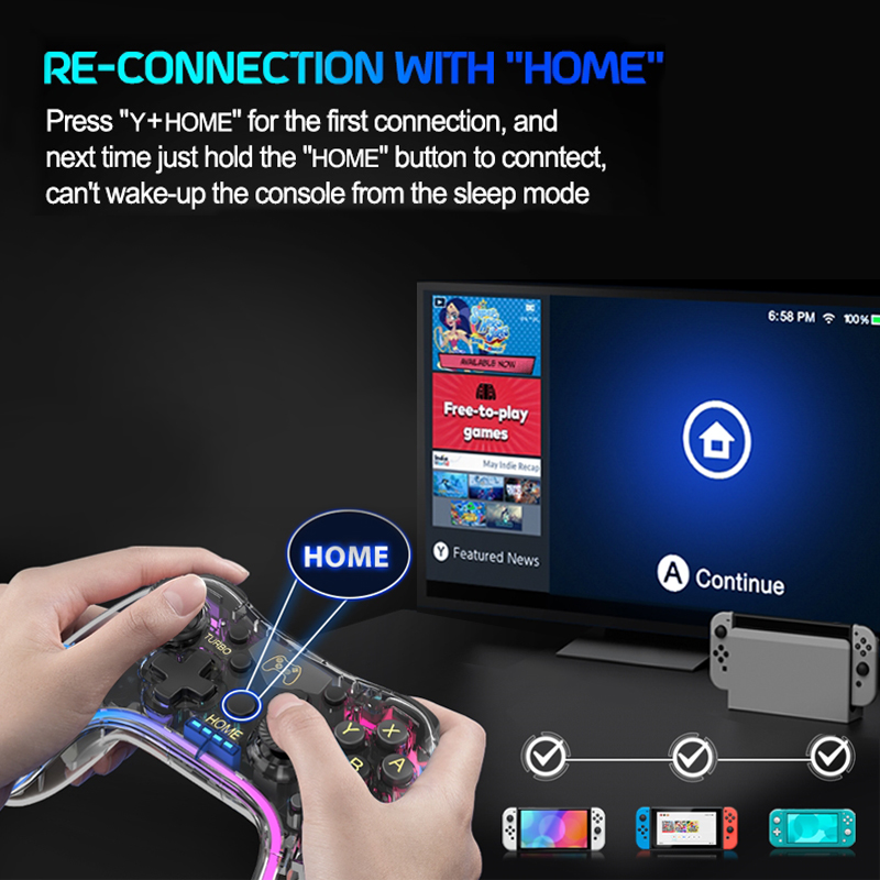Wireless RGB Retro Gaming Cont – Gaming Accessories Retro recenzja i cena