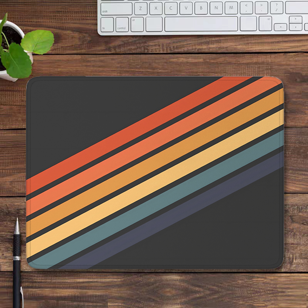 Retro Stripes 70s Style Mouse  – Gaming Accessories Retro recenzja i cena