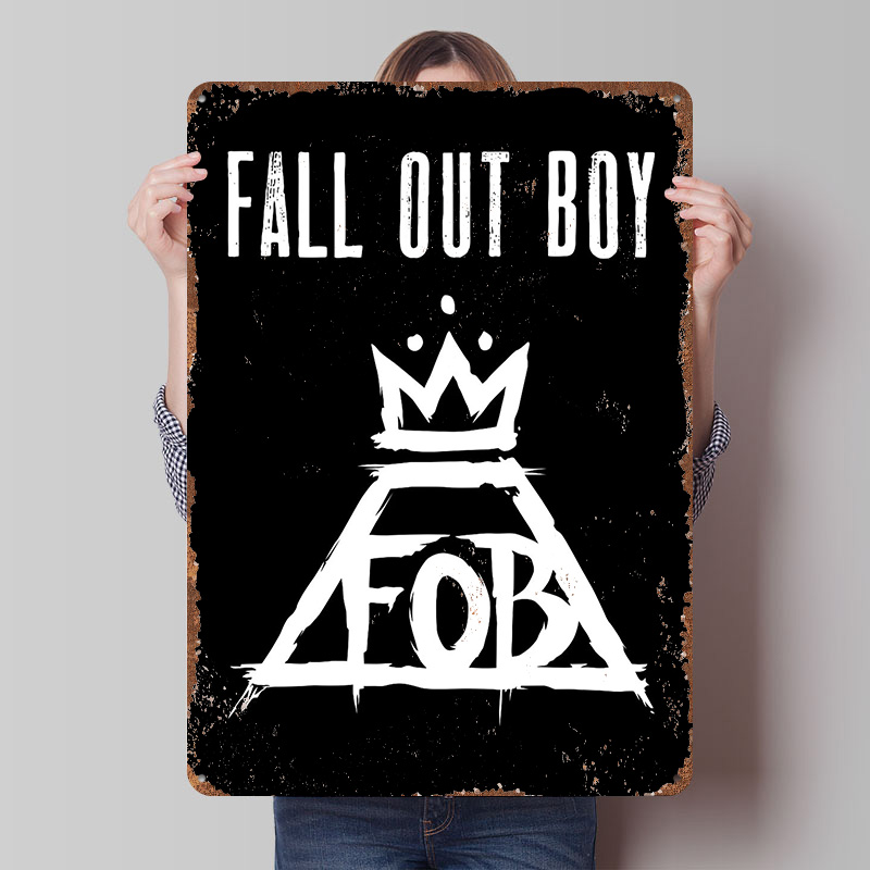 Fall Out Boy Tin Plaque Poster – Gaming Accessories Boys recenzja i cena