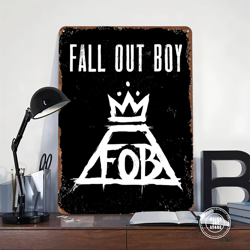 Fall Out Boy Tin Plaque Poster – Gaming Accessories Boys recenzja i cena
