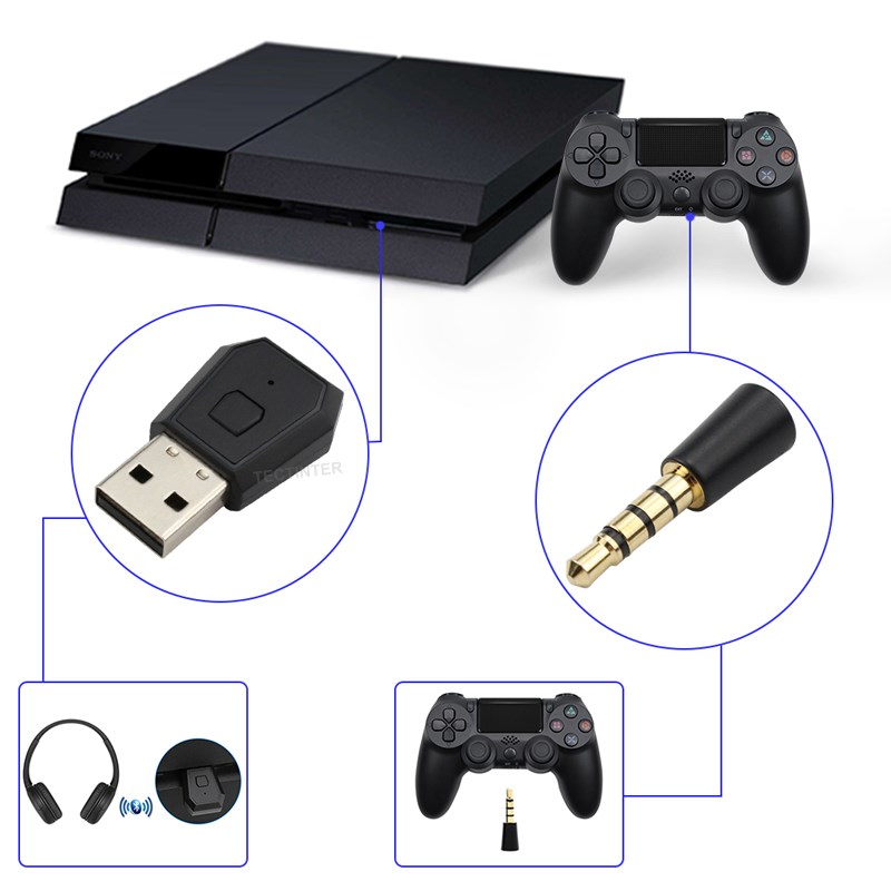 USB Wireless Adapter Receiver  – Gaming Accessories Playstation recenzja i cena