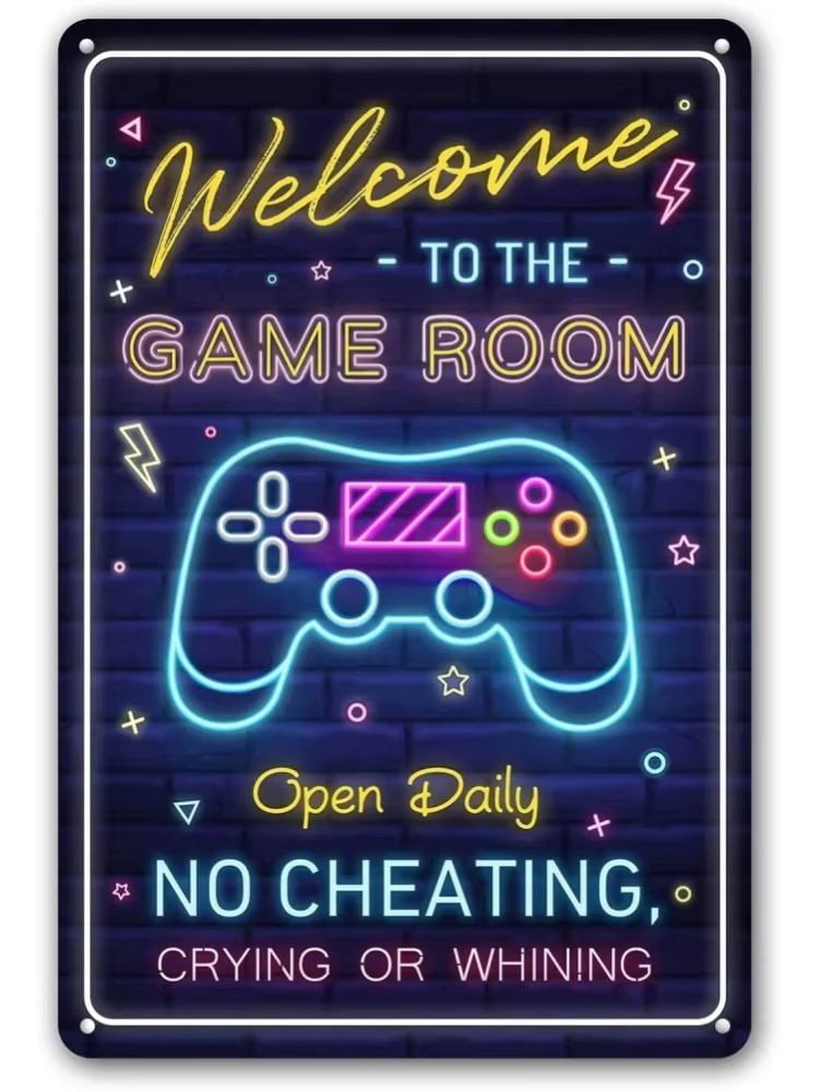 Man Cave Decor Welcome To The  – Gaming Accessories Retro recenzja i cena