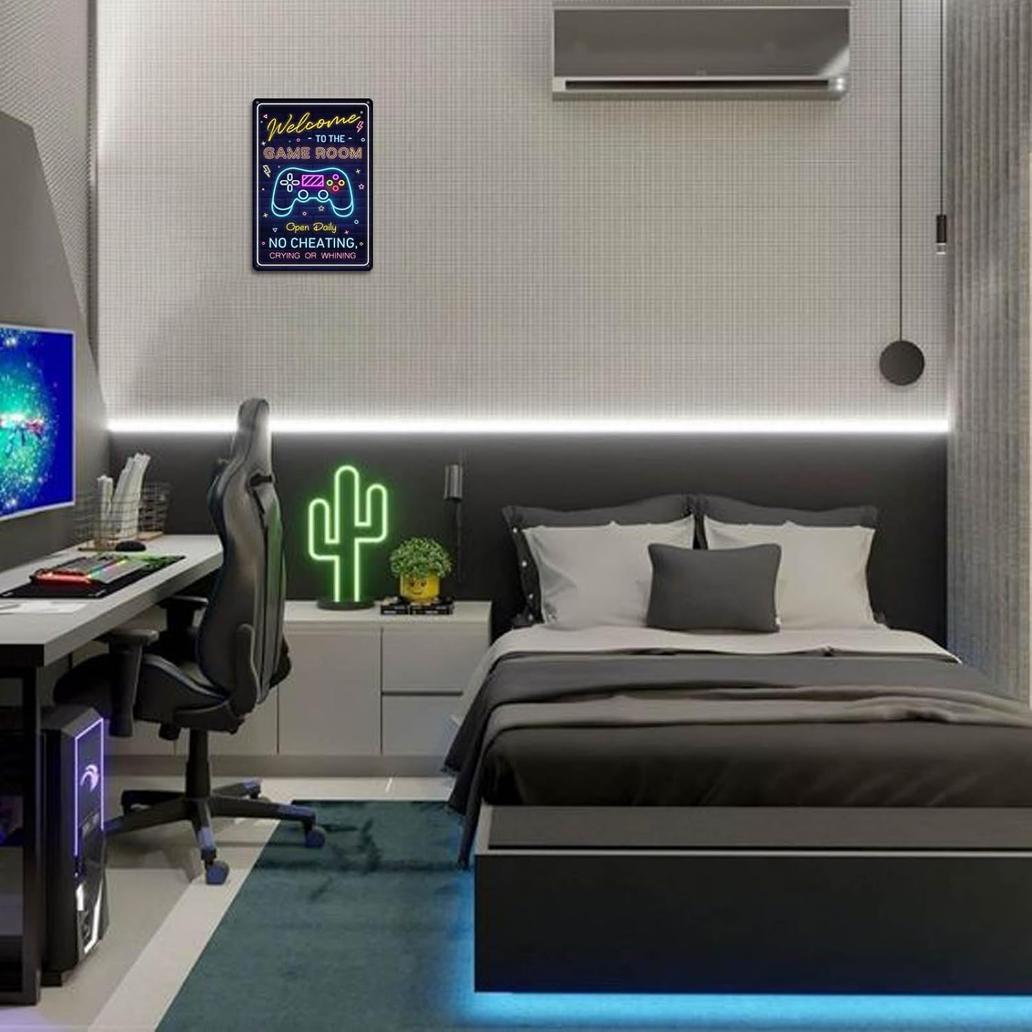 Man Cave Decor Welcome To The  – Gaming Accessories Retro recenzja i cena