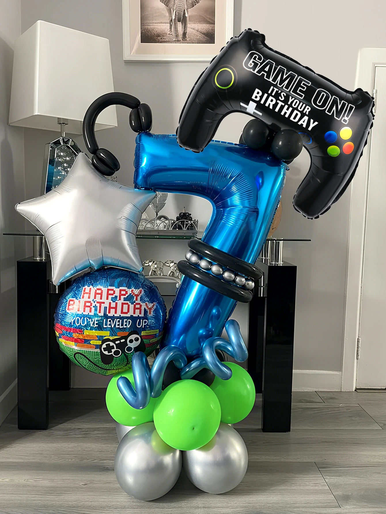 32PCS Game Theme Birthday Numb – Gaming Accessories Boys recenzja i cena