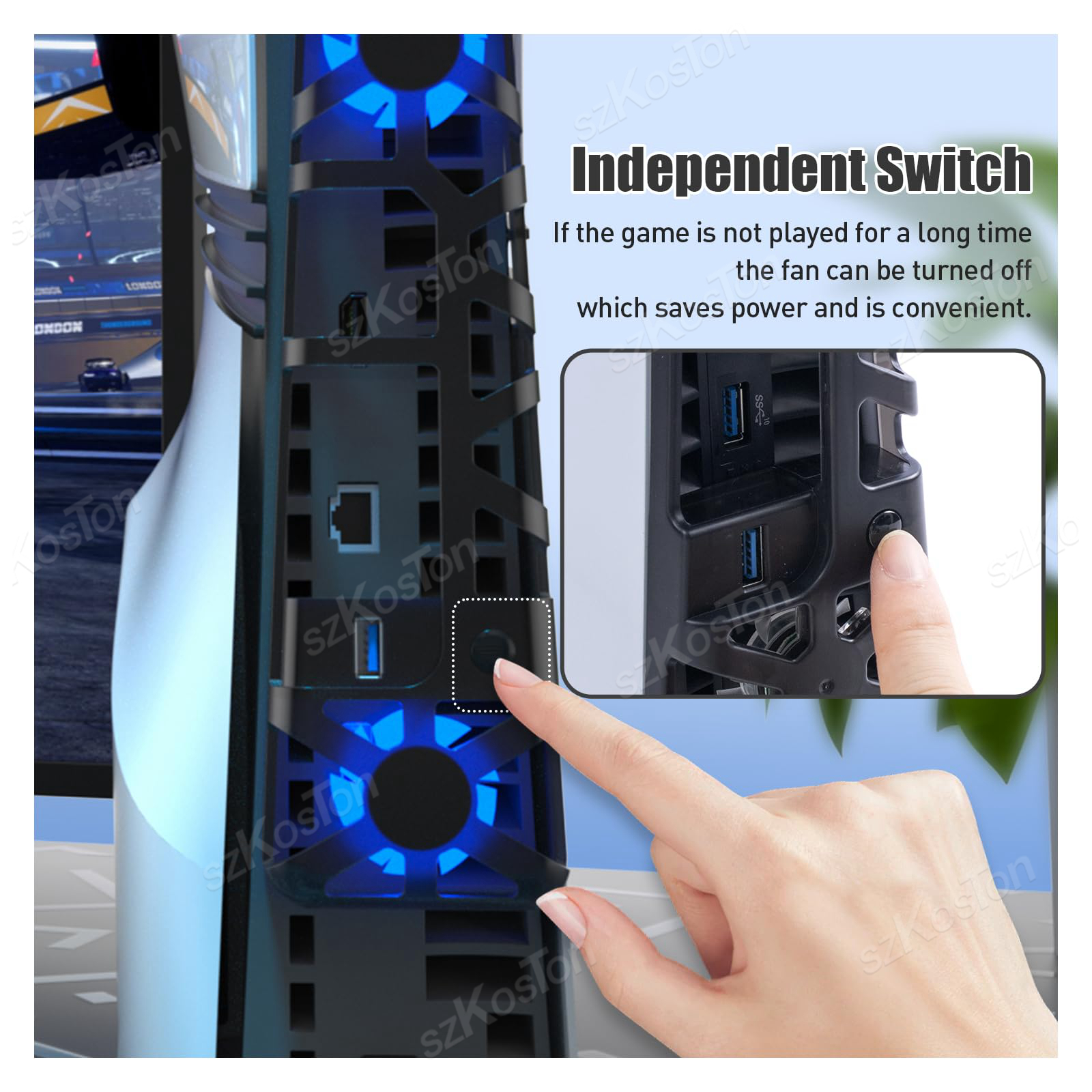 3 High-speed Cooling Fan For P – Gaming Accessories Playstation recenzja i cena