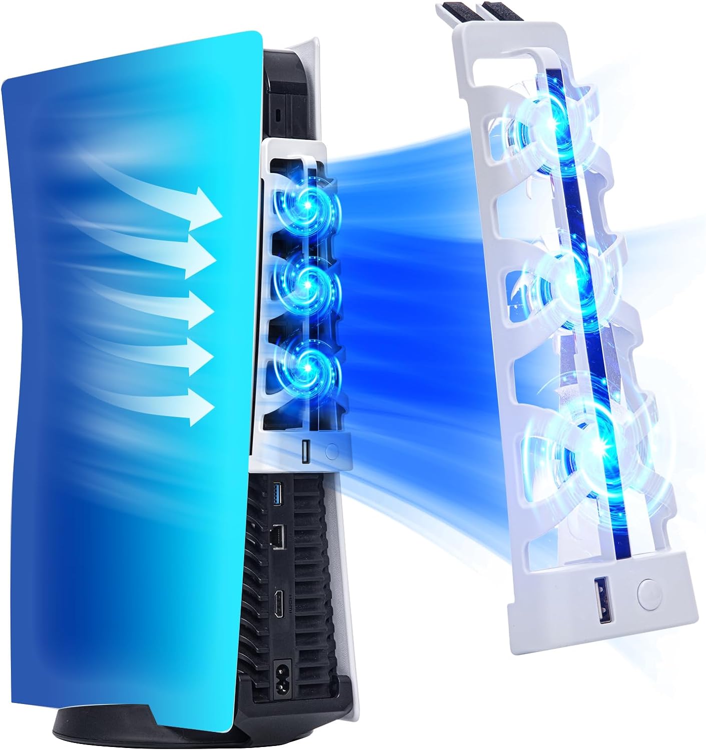 For PS5 Slient Cooling Fan wit – Gaming Accessories Playstation recenzja i cena